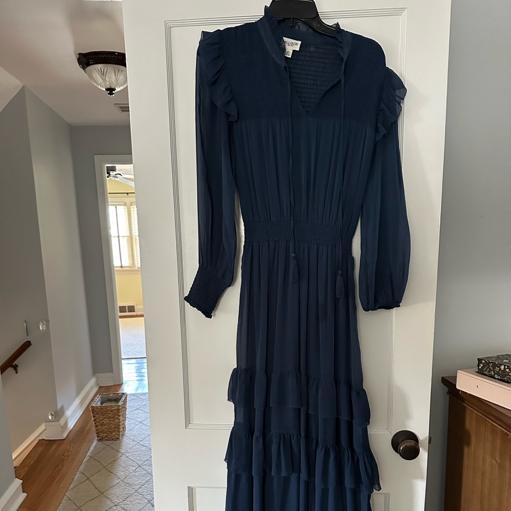 Allison NYC Maxi Navy Dress
